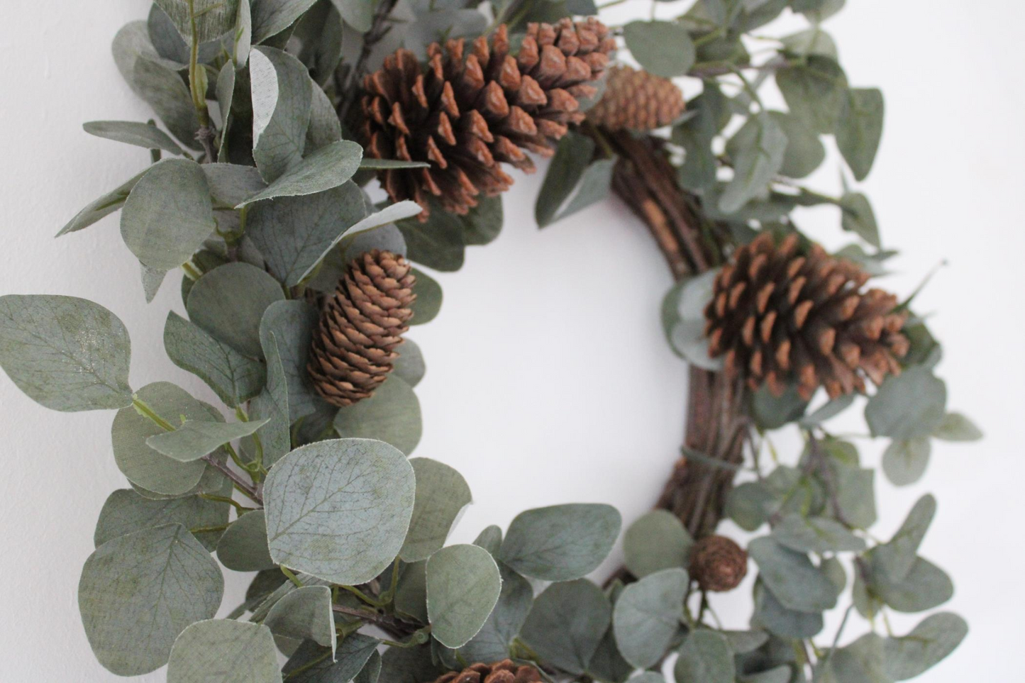 Eucalyptus & Pinecone Wreath