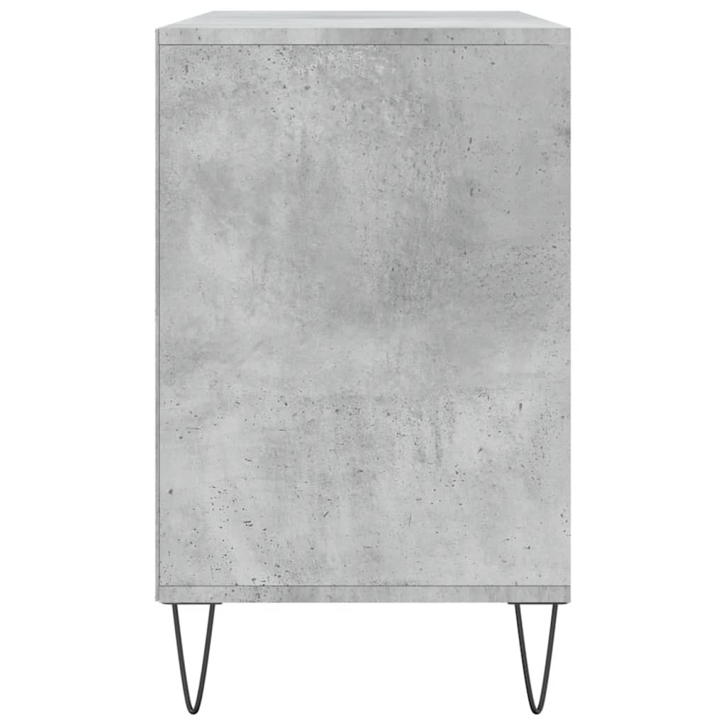 vidaXL Shoe Cabinet Concrete Grey 102x36x60 cm Engineered Wood