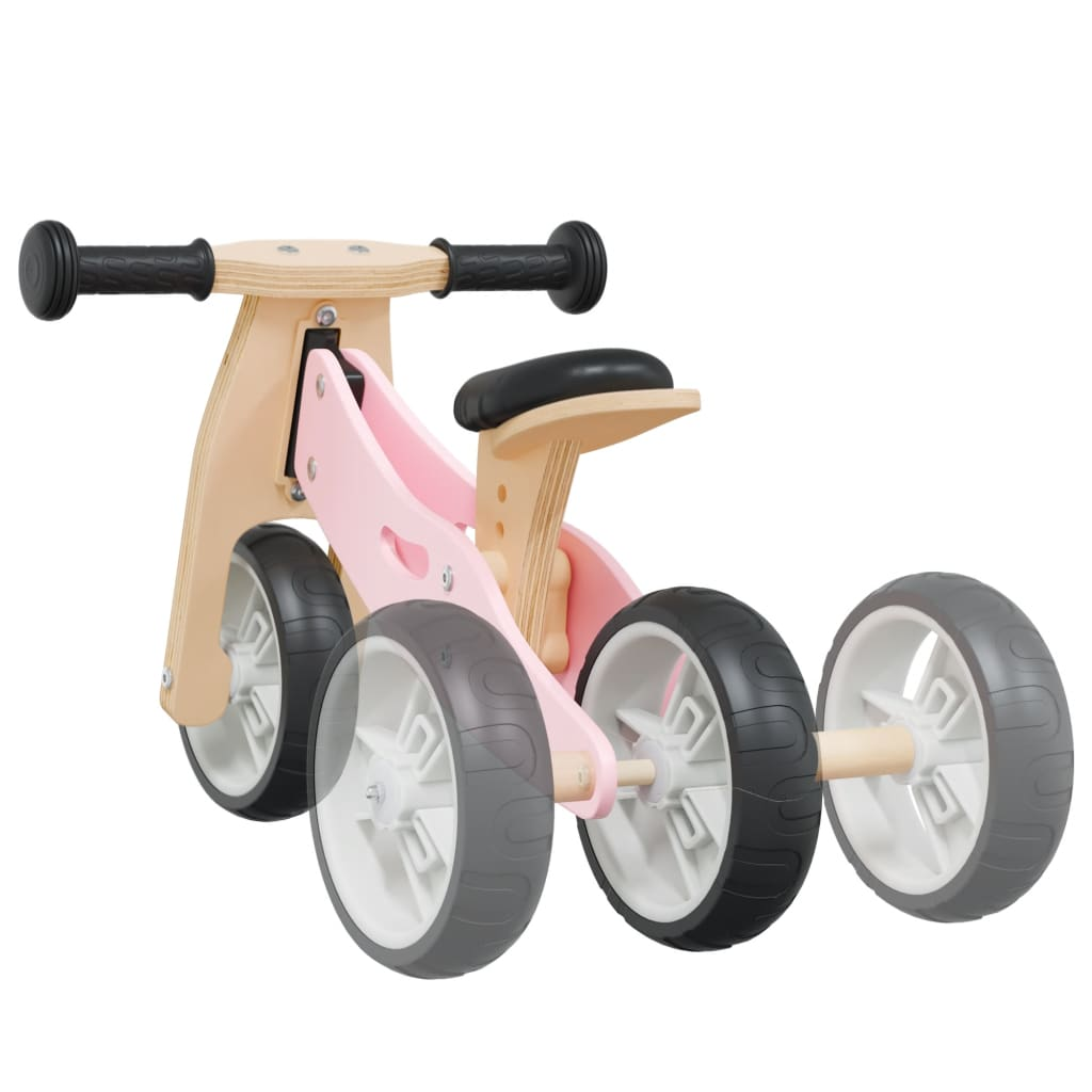 vidaXL Balance Bike for Children 2-in-1 Pink