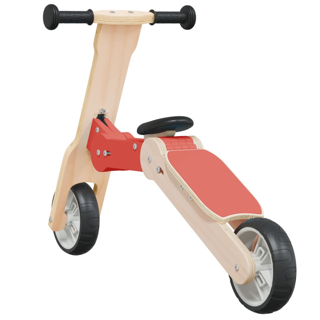 vidaXL Kids Scooter 2-in-1 Red