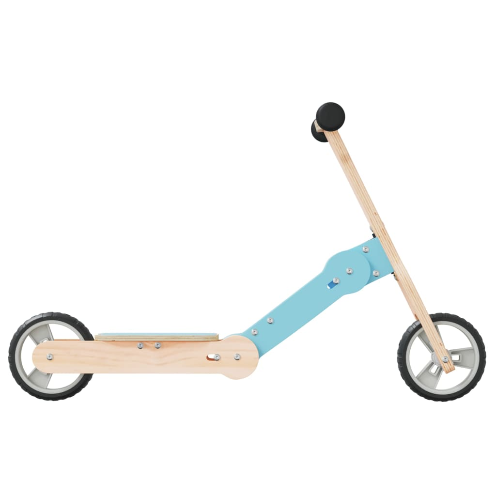 vidaXL Kids Scooter 2-in-1 Light Blue