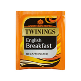 Twinings English Breakfast Decaffeinated Individually Enveloped Tea Bags