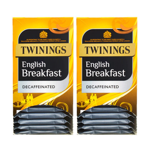 Twinings English Breakfast Decaffeinated Individually Enveloped Tea Bags