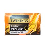 Twinings English Breakfast Decaffeinated Individually Enveloped Tea Bags