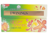 Twinings Gingerbread Green Tea Bags Individually Enveloped Wrapped Tagged Sachet