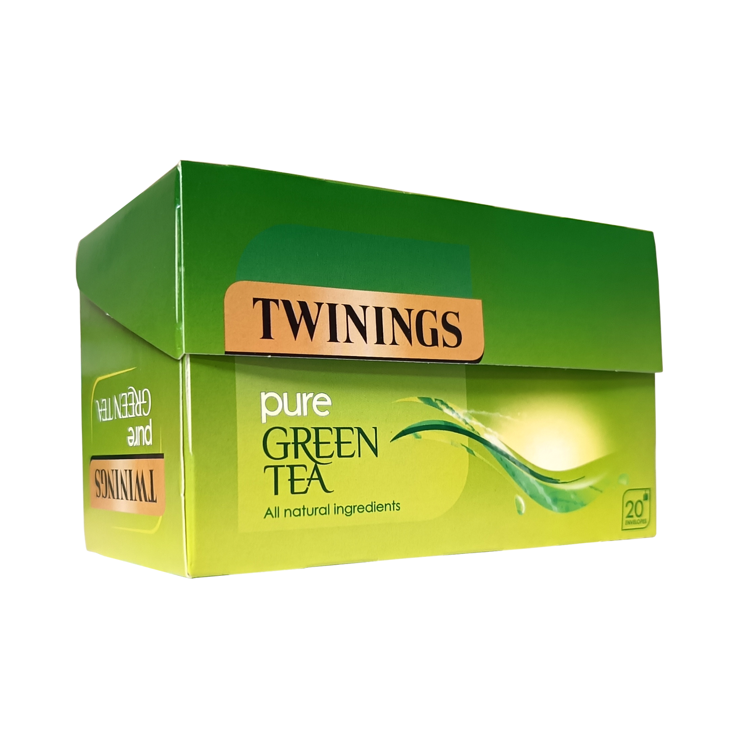 Twinings Green Tea & Jasmine Tea Bags Individually Enveloped Tagged Sachet Herb