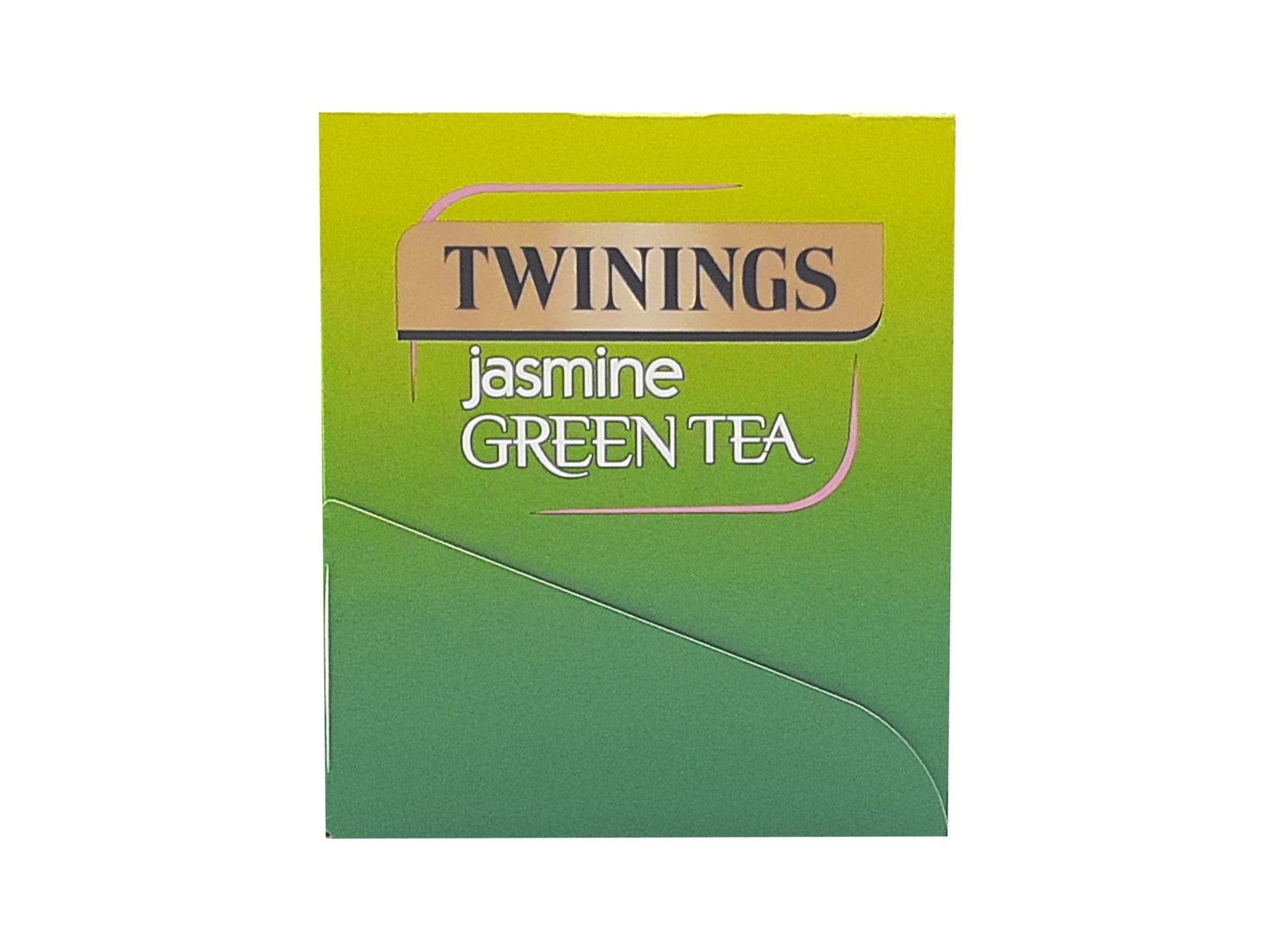 Twinings Green Tea & Jasmine Tea Bags Individually Enveloped Tagged Sachet Herb