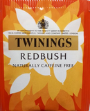 Twinings Pure Redbush Tea Bags Individually Enveloped Tagged Herbal Sachets Cup