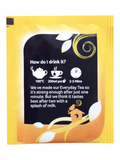 Twinings Everyday Black Tea Bags Individually Enveloped Tagged Herbal Sachet Cup