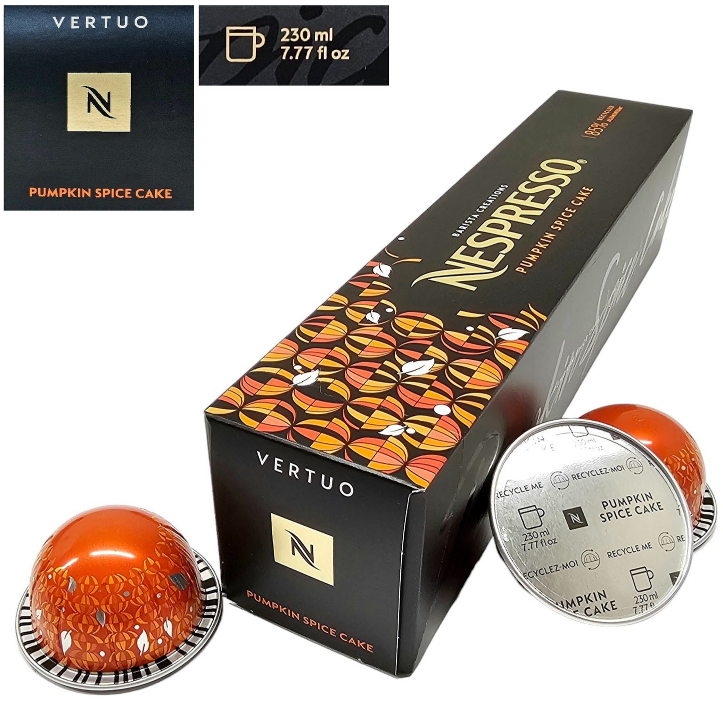 Nespresso VERTUO Coffee Machine Capsules Pods Sleeve Full Flavour List Save Bulk