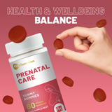 Prenatal Care Gummies | 60 Vegan Pro Gummies | Yummy Gummies with Essential Prenatal Vitamins & Minerals | 400mcg Folic Acid | Pregnancy Vitamins for Women by Prowise