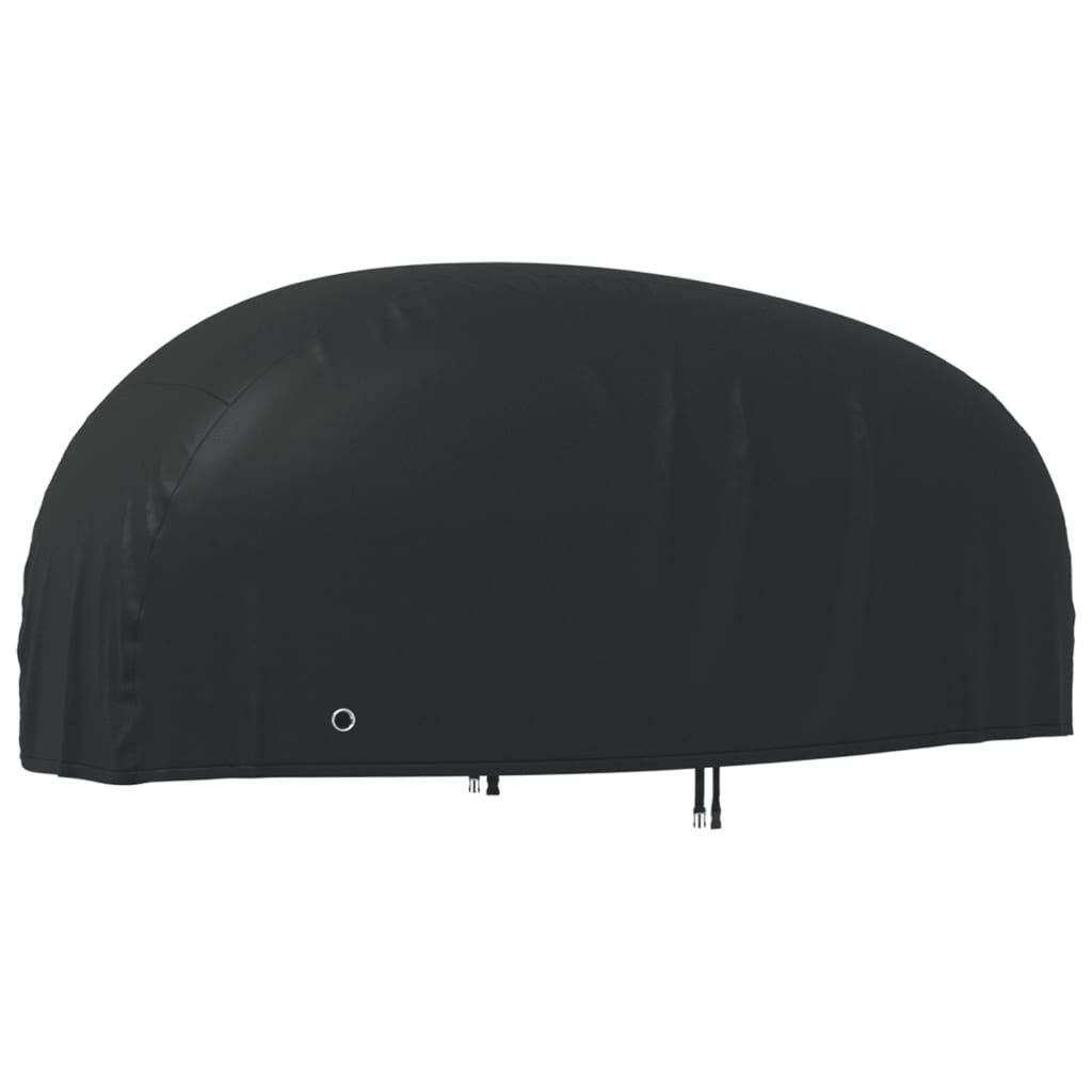 vidaXL Motorcycle Cover Black 265x105x125 cm 210D Oxford