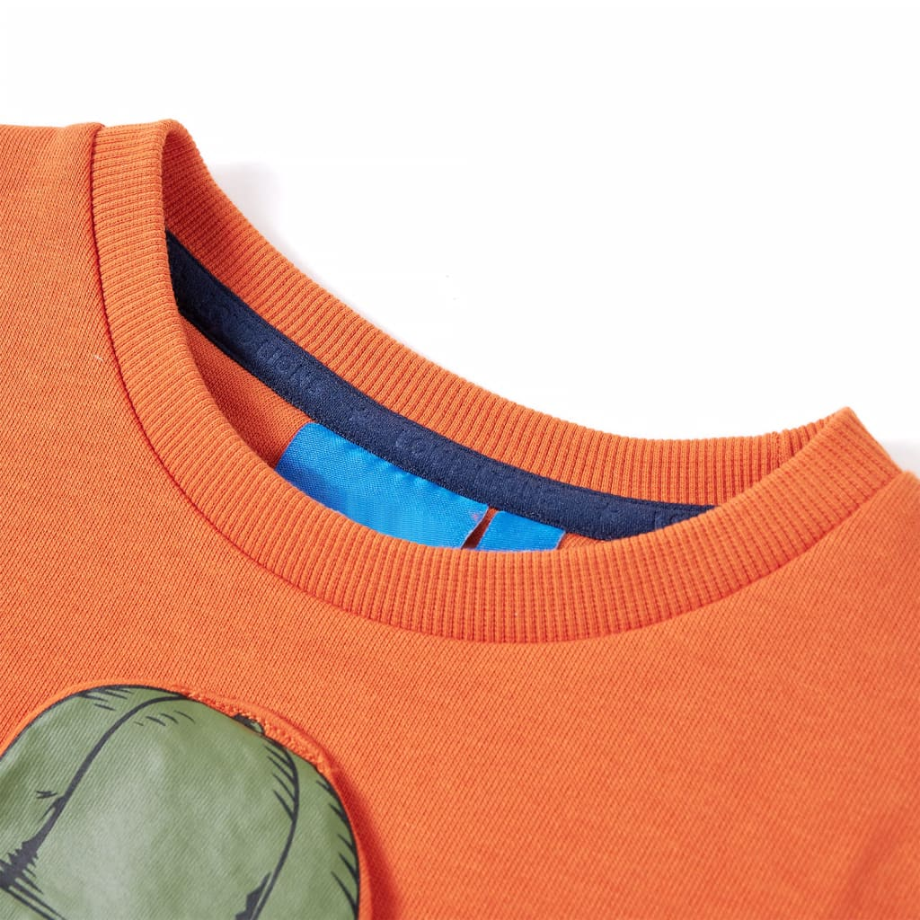 Kids' Sweatshirt Dark Orange 128