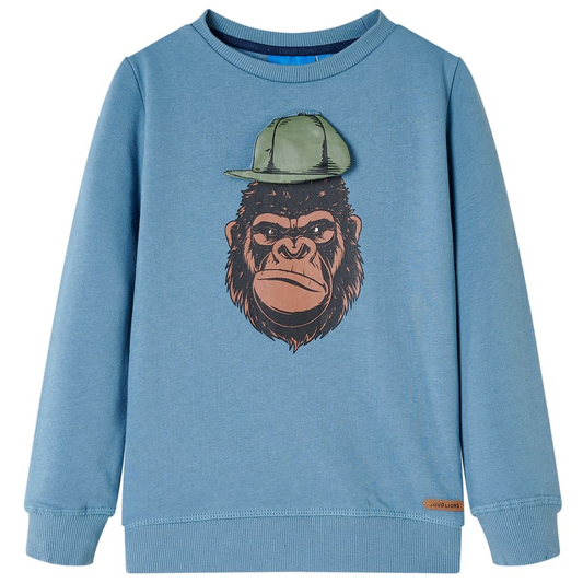 Kids' Sweatshirt Medium Blue 116