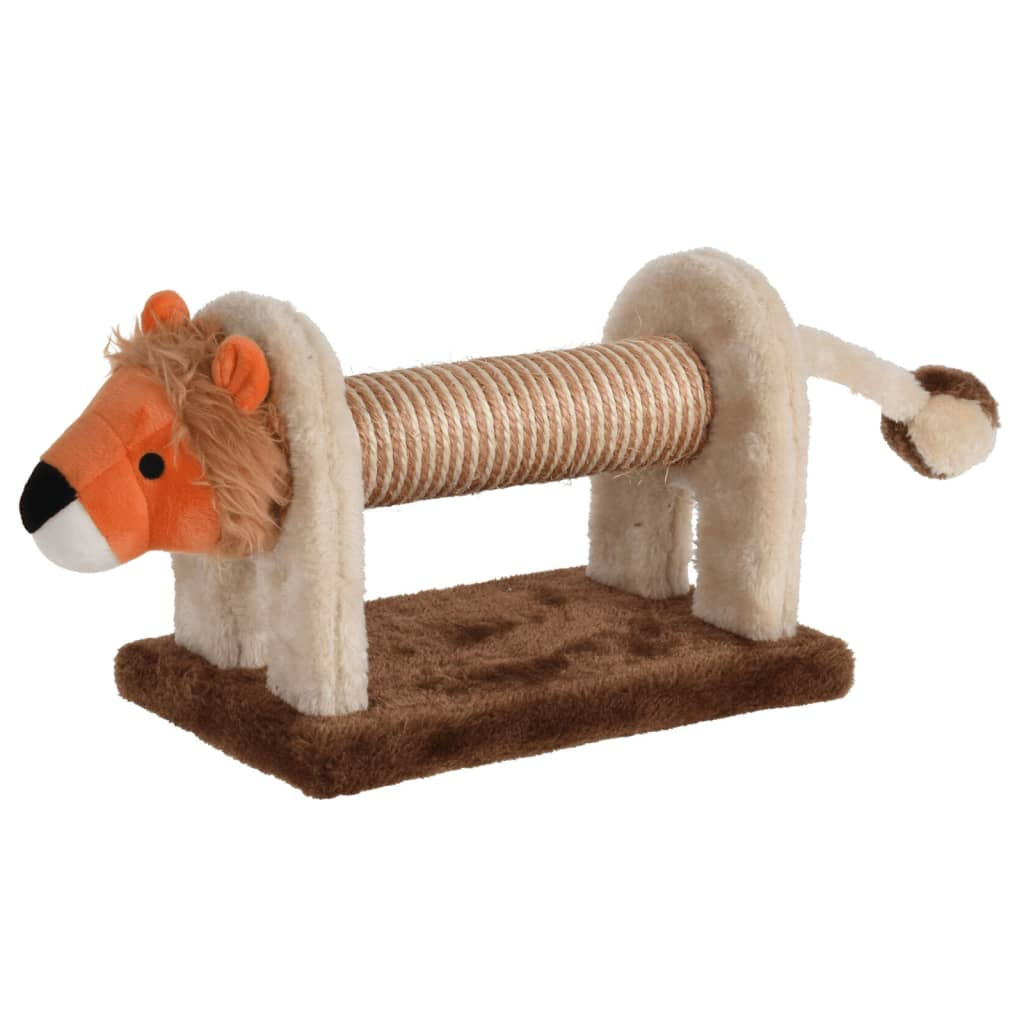 Pets Collection Cat Scratching Post Lion 51x16x16 cm