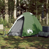 Camping Tent 2-Person Green Waterproof