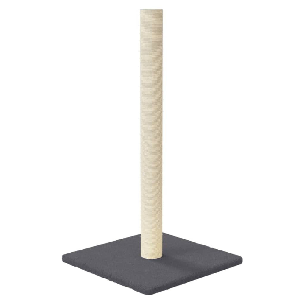 vidaXL Cat Scratching Post Dark Grey 35x35x70 cm