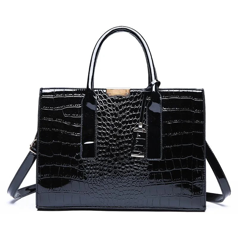 Crocodile Print Women Handbags