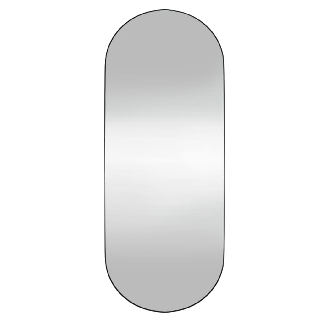 Wall Mirror 20x50 cm Glass Oval