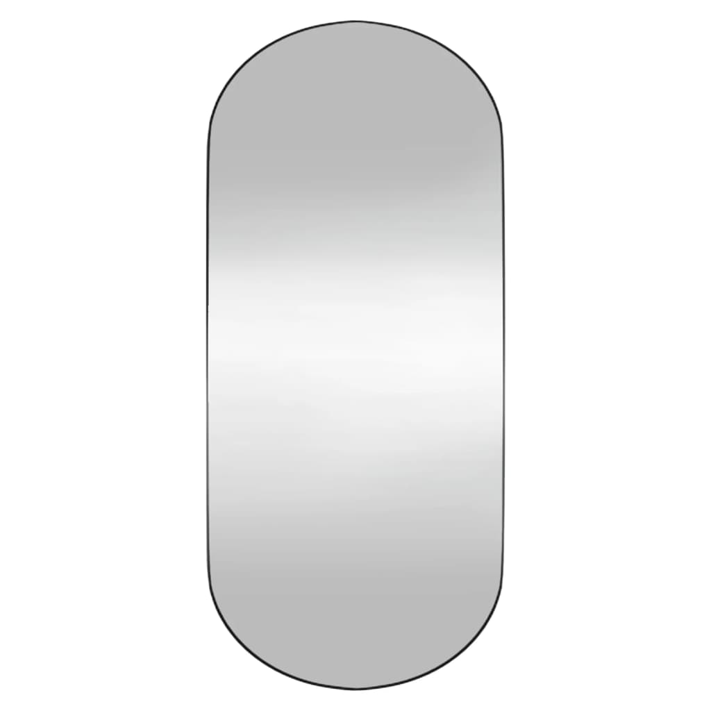 Wall Mirror 25x60 cm Glass Oval