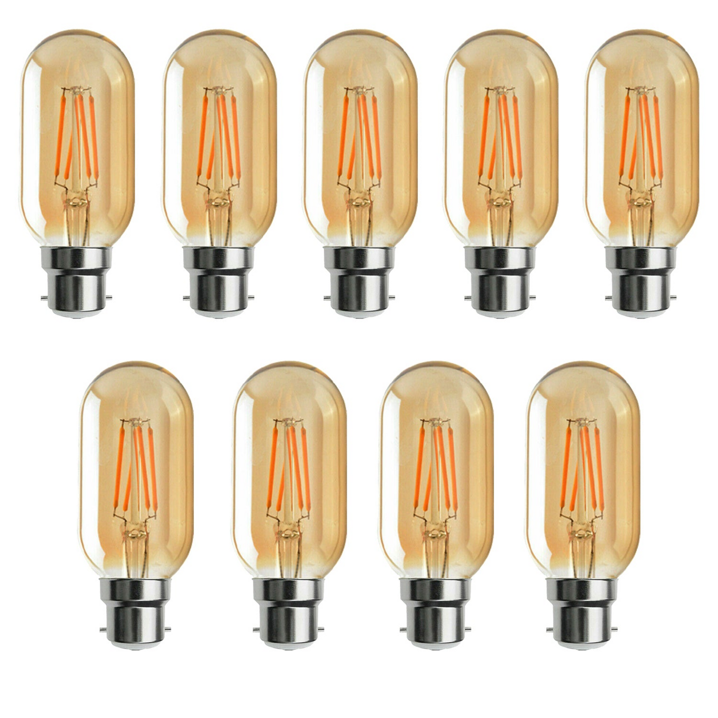 4W T45 B22 LED Dimmable Vintage Filament Light Bulb~3077