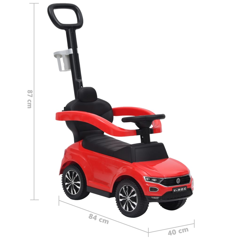 vidaXL Step Car Volkswagen T-Roc Red