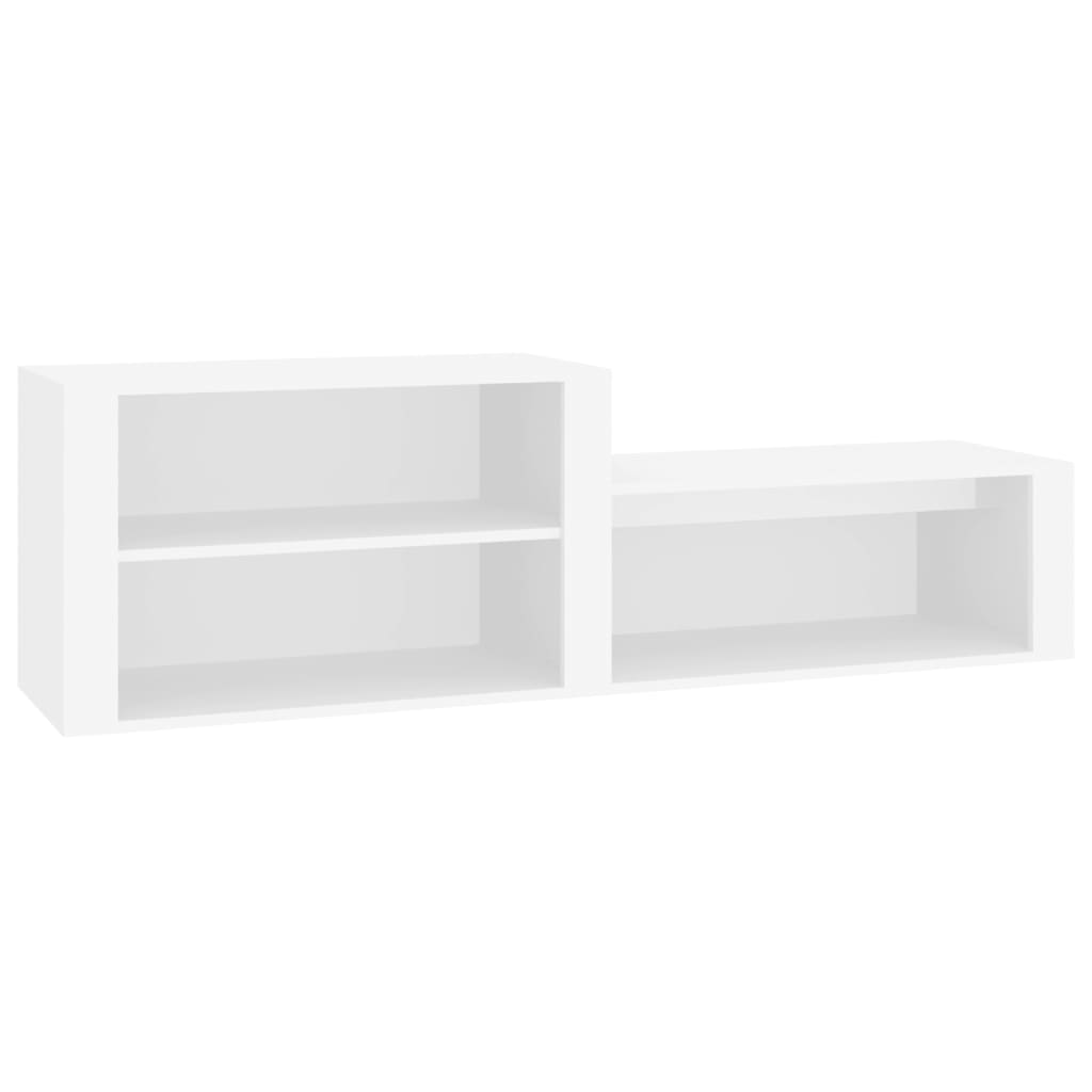 vidaXL Shoe Cabinet White 150x35x45 cm Engineered Wood