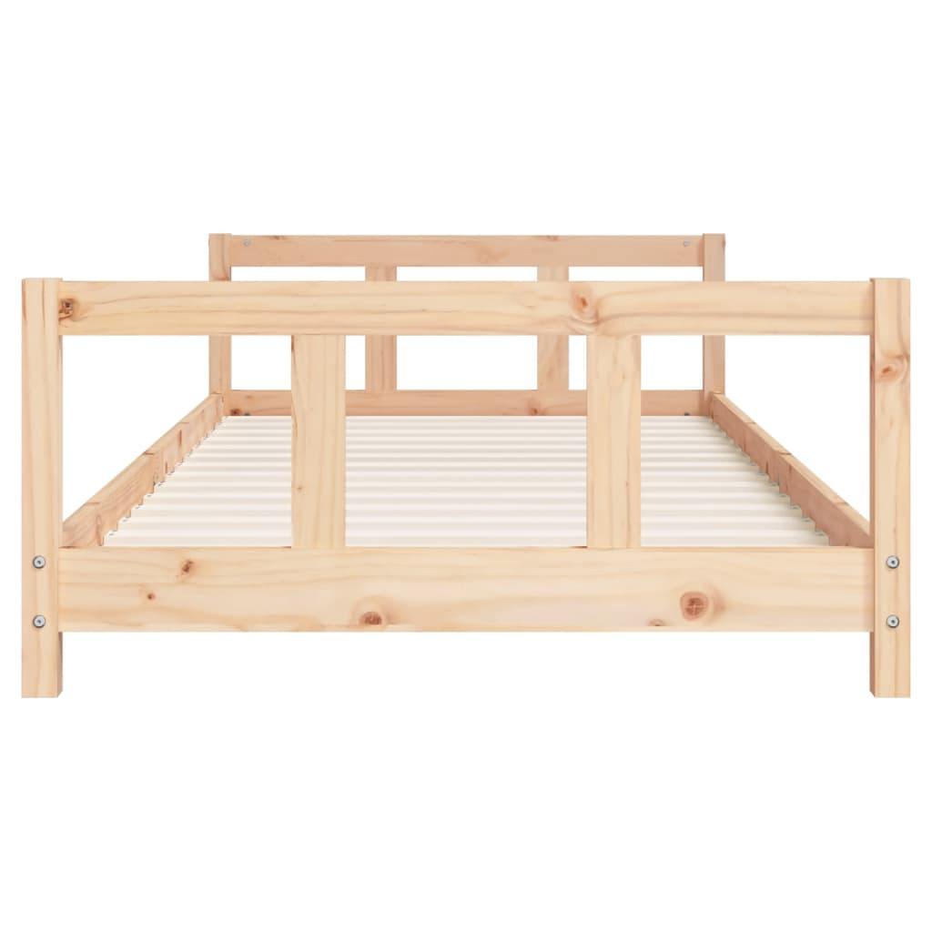 vidaXL Kids Bed Frame 90x200 cm Solid Wood Pine