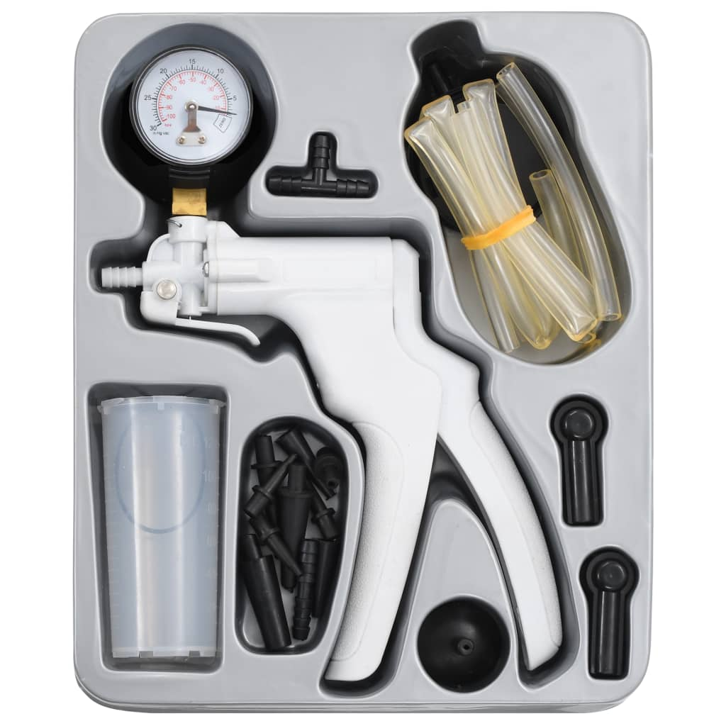 vidaXL Brake Bleeder and Vacuum Pump Kit