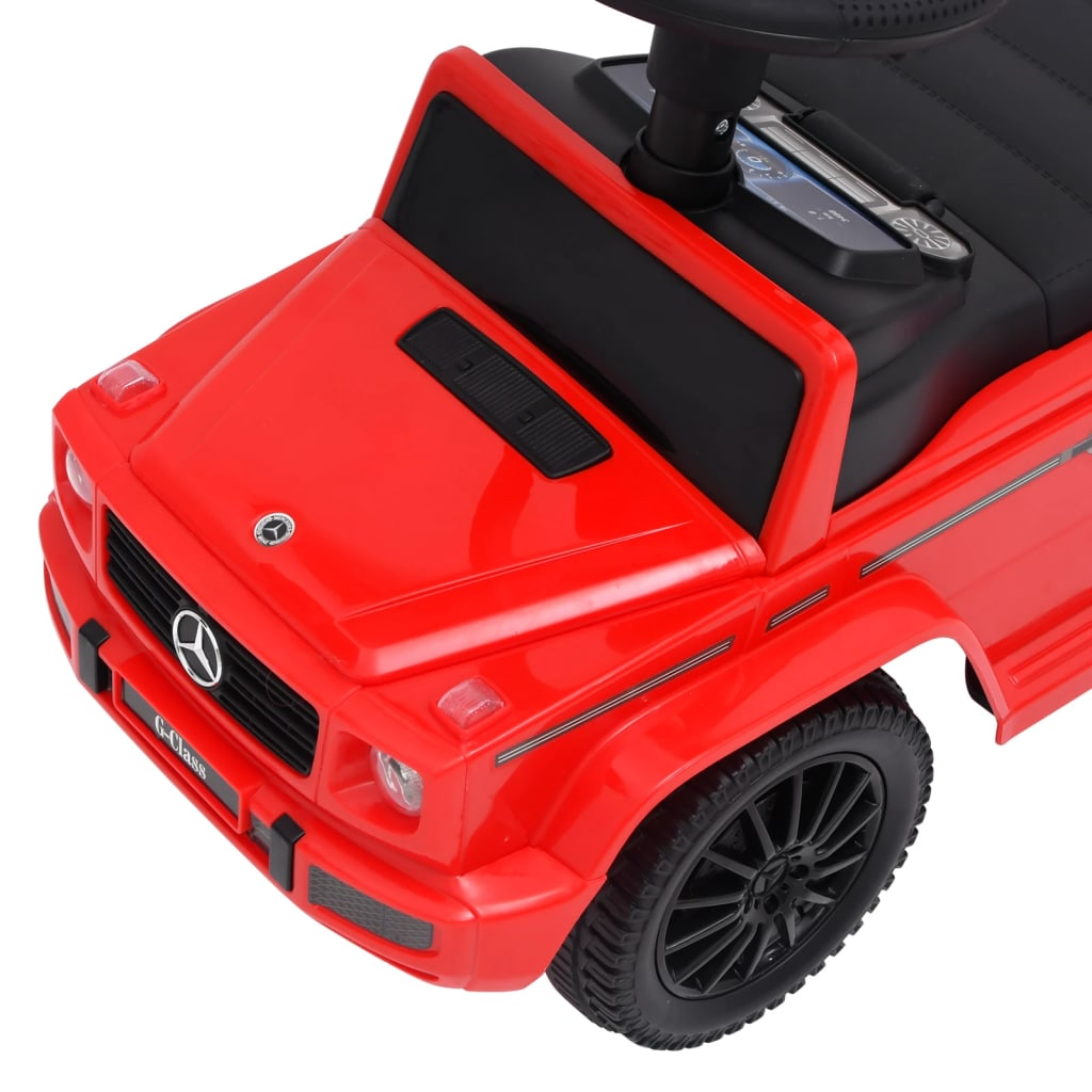 vidaXL Step Car Mercedes-Benz G63 Red