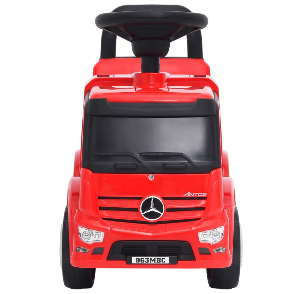 vidaXL Step Car Mercedes-Benz Truck Red