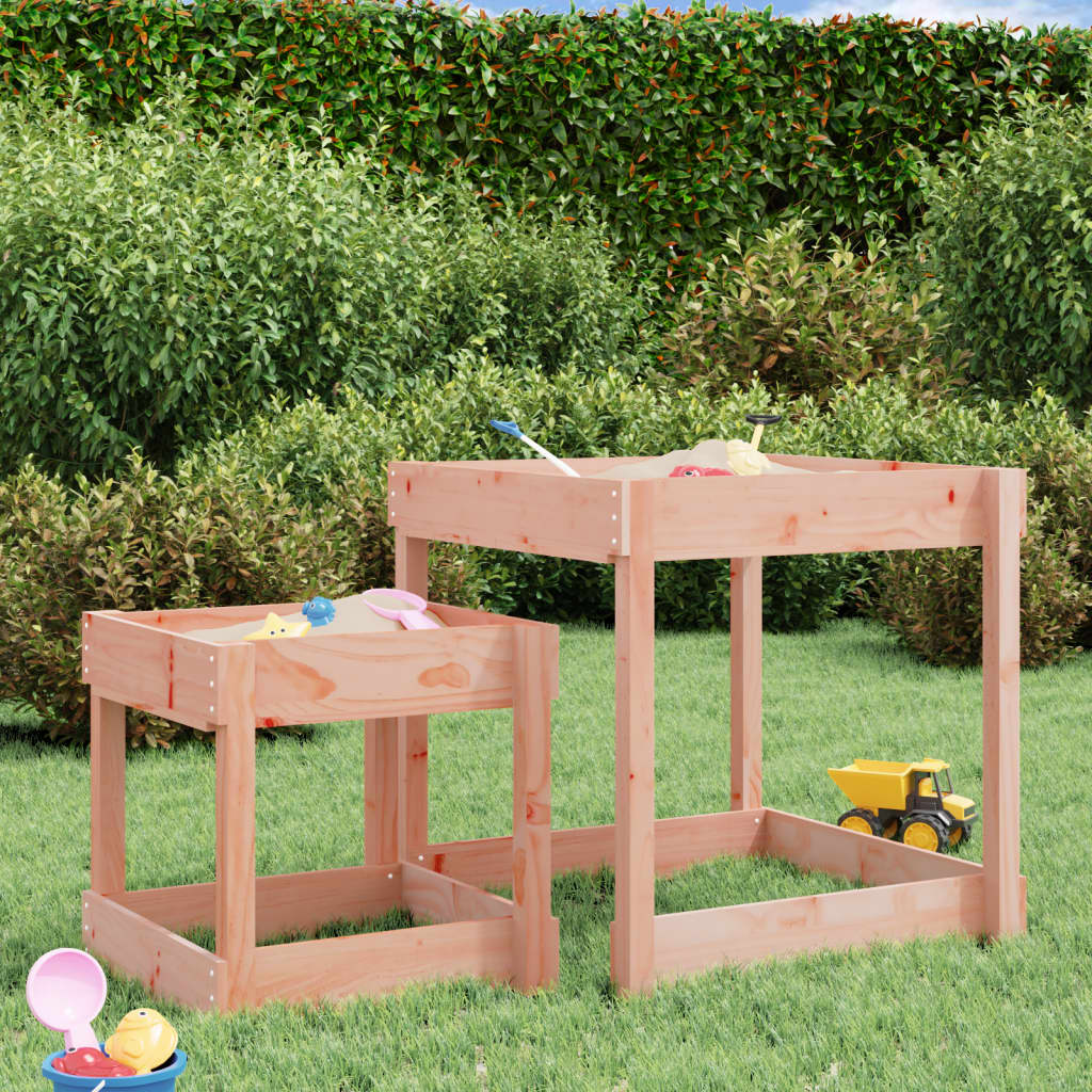 vidaXL Sand Tables 2 pcs Solid Wood Douglas