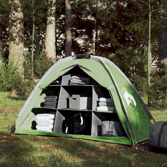 Storage Tent 9 Compartments Green 125x50x68 cm 185T Taffeta