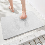 Diatomite Stone Bath Mat Absorbent Drying Bathstone Bathmat Rugs Non-Slip Mat