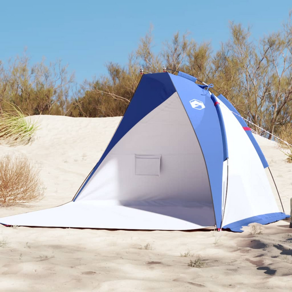 Beach Tent Azure Blue 268x223x125 cm 185T Taffeta