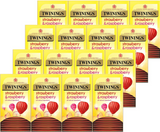 Twinings Strawberry & Raspberry Individually Enveloped Tagged Tea Bags