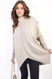 Oversized Pearl Knitted Jumper