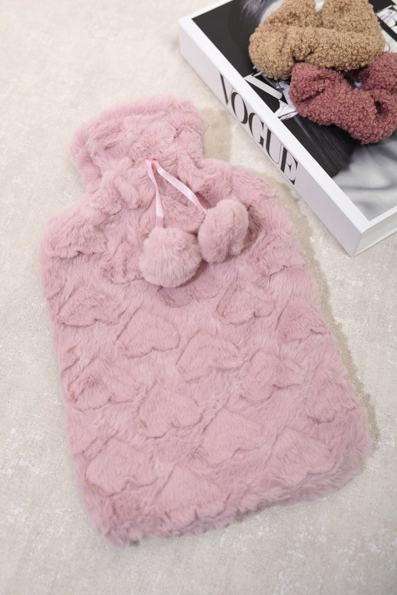 Ivy Faux Fur Hot Water Bottle