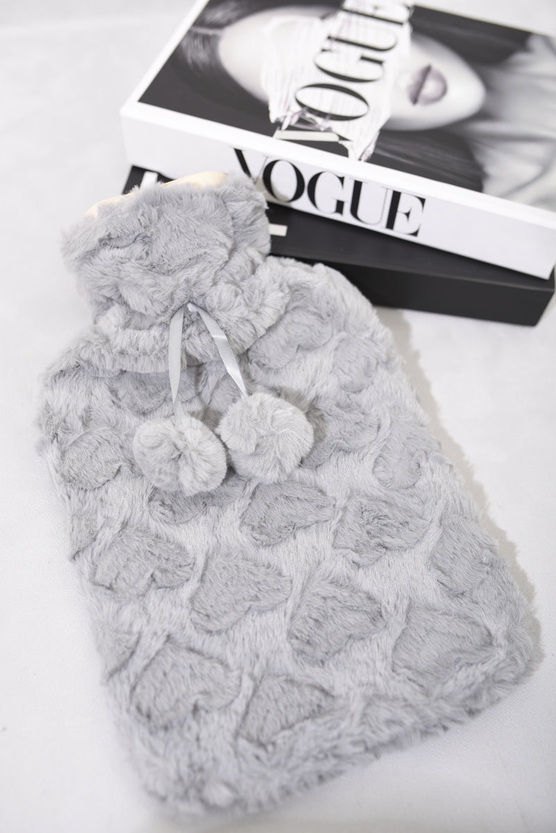 Ivy Faux Fur Hot Water Bottle