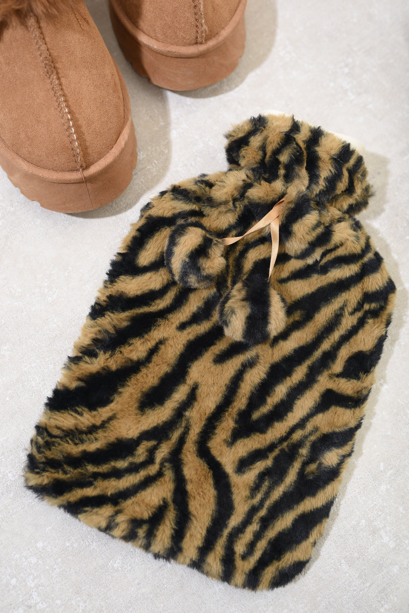 Ivy Faux Fur Hot Water Bottle