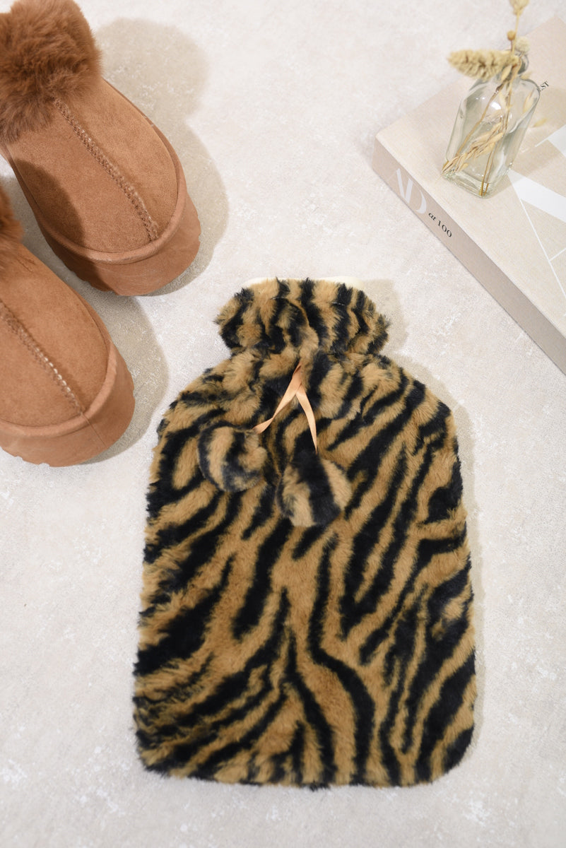 Ivy Faux Fur Hot Water Bottle