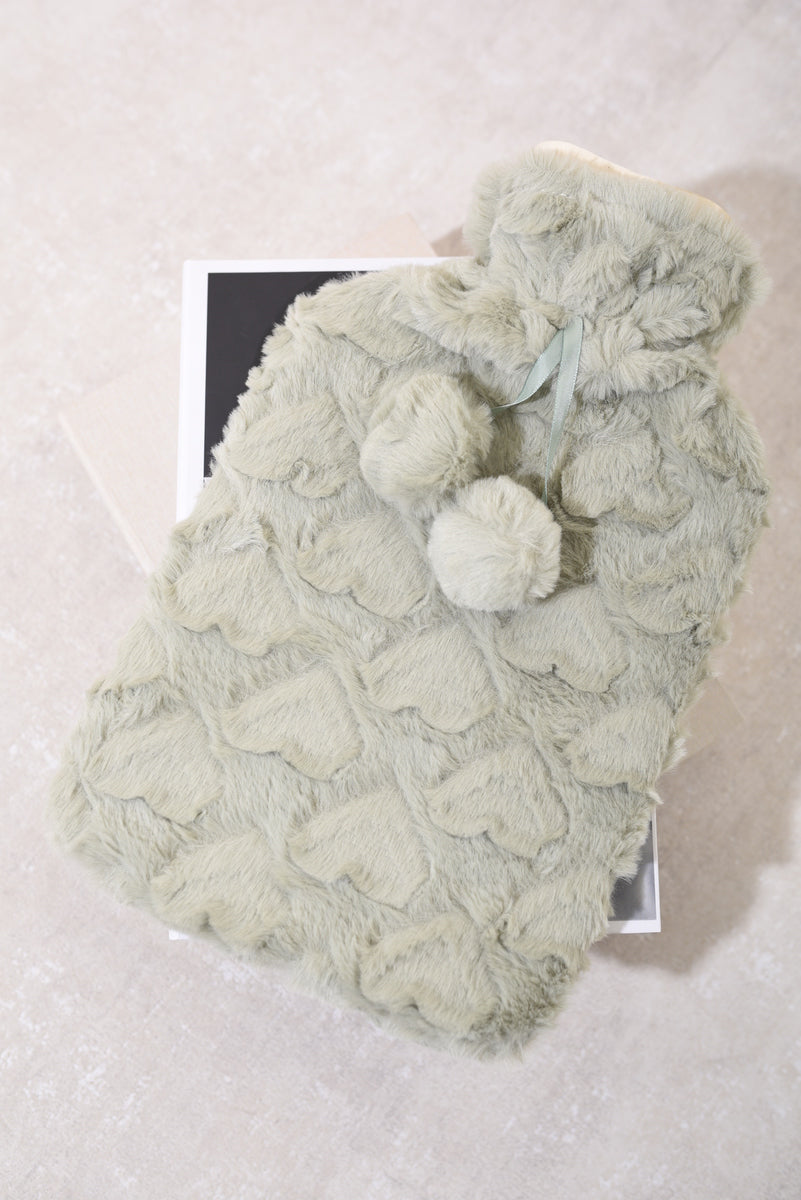 Ivy Faux Fur Hot Water Bottle