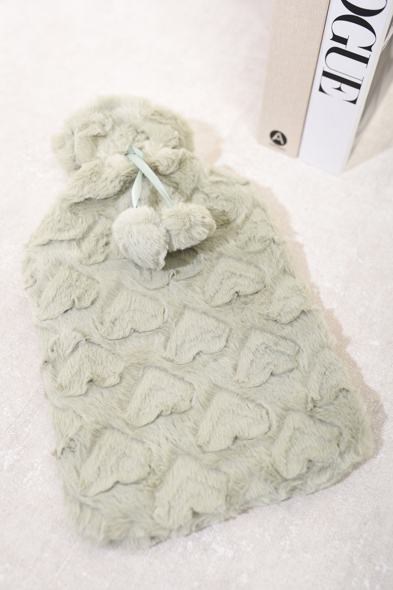 Ivy Faux Fur Hot Water Bottle