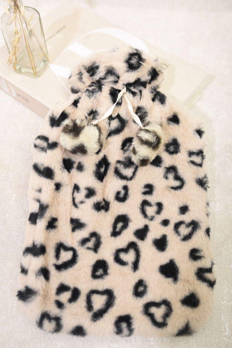 Ivy Faux Fur Hot Water Bottle