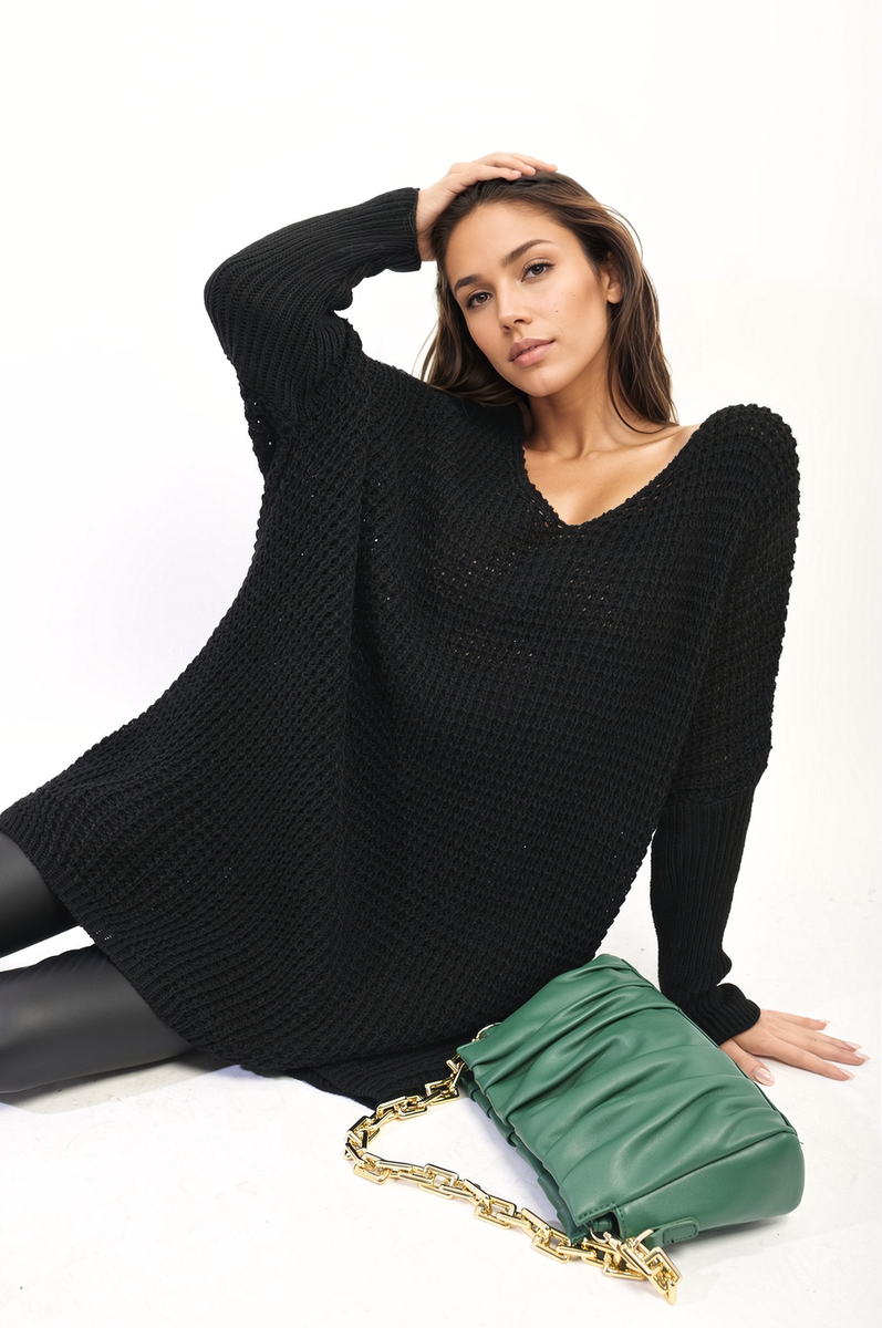 Oversized Chunky Knitted Jumper