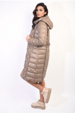 Quilted Winter Jacket with Belt