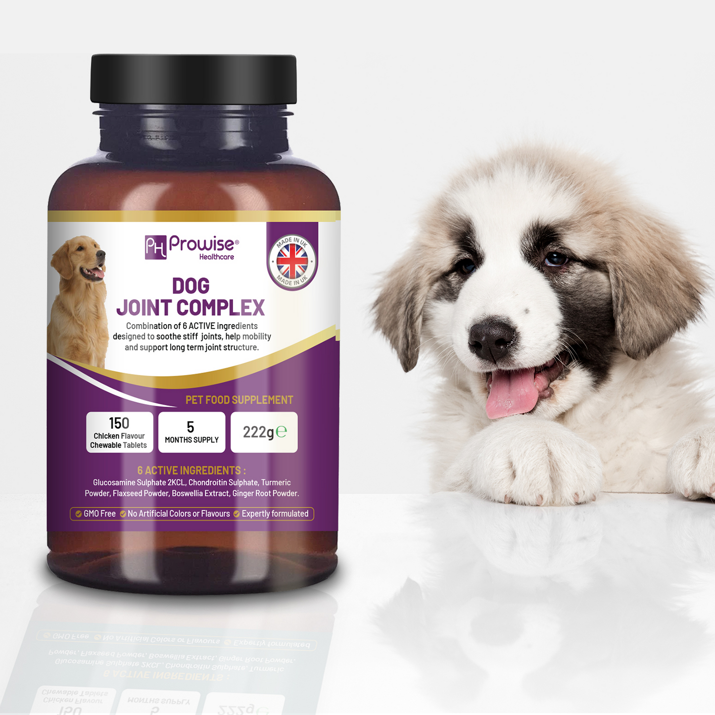 Combo Deal - Dog Joints 🦴 and Gut Health🐕 - Dog Joint Supplement + Pet Probiotic Plus I Made in the UK