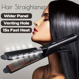 Four-step Ceramic Tourmaline Ionic Flat Iron Hair Straightener For Women Professional Hair Straightener