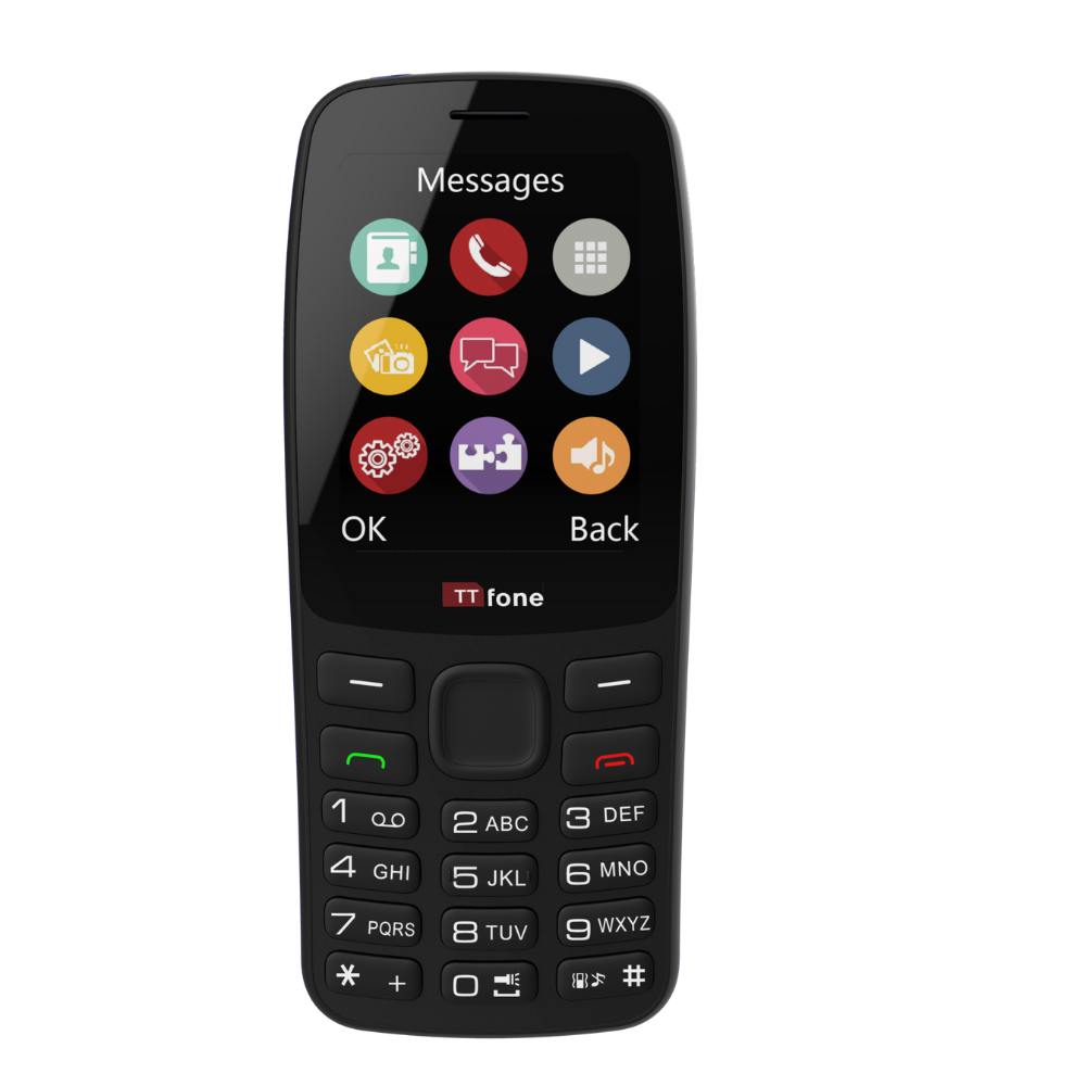 TTfone TT175 Mobile with USB Cable, Vodafone Pay As You Go