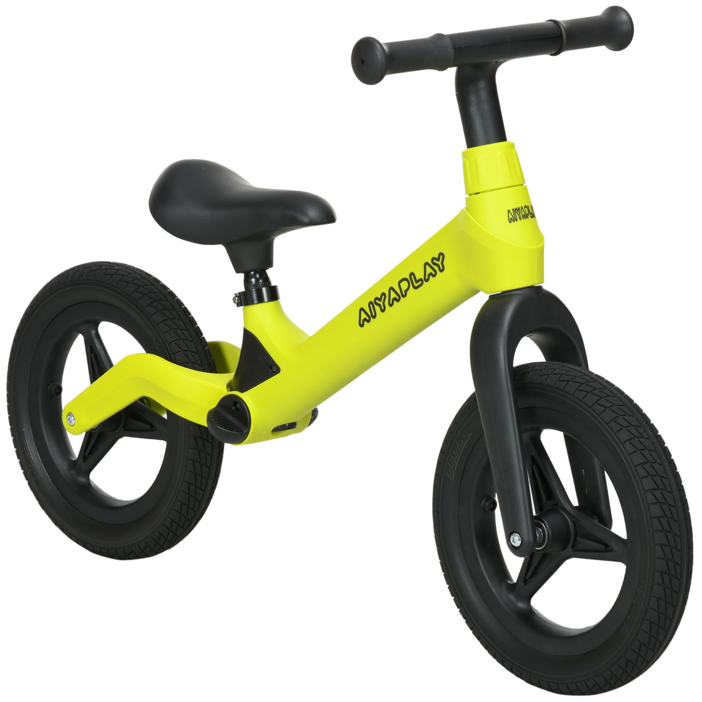 Baby Balance Bike Training Bike with Adjustable Seat and Handlebar in Green